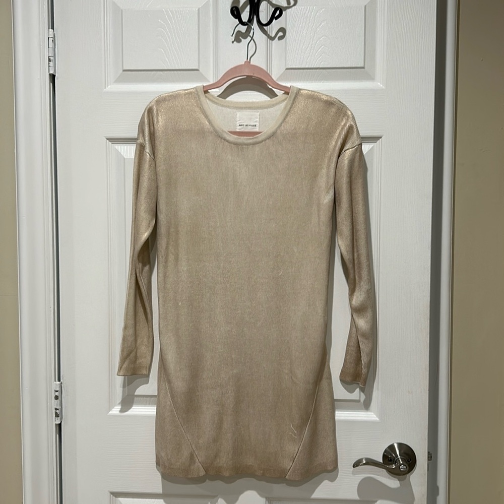 Avec Les Filles Gold Tunic